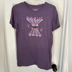 Aeropostale Focus on the Good Short Sleeve Shirt